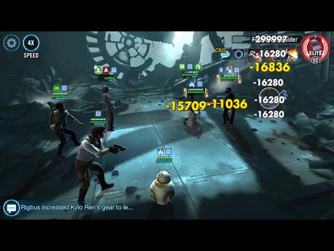 Star Wars Galaxy of Heroes Galactic Legend Rey Tier VI Ultimate Unlock