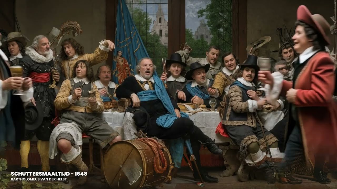 Schilderijen komen tot leven