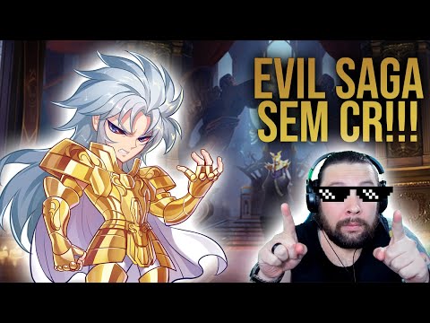 COMO JOGAR DE EVIL SAGA SEM CLOTH REPAIR F2P - SÁBADO DA LOUCURA - GAME PLAY - SAINT SEIYA AWAKENING