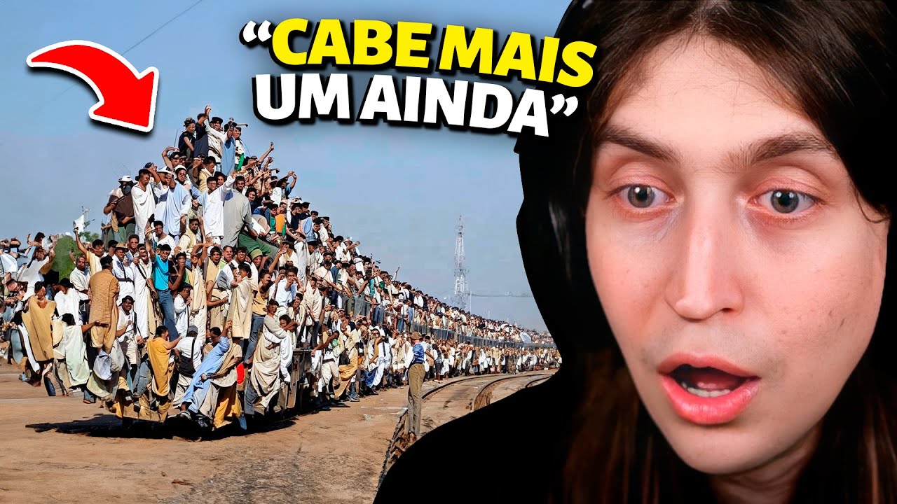 Dentro de uma FAVELA na India -  Felca Reage