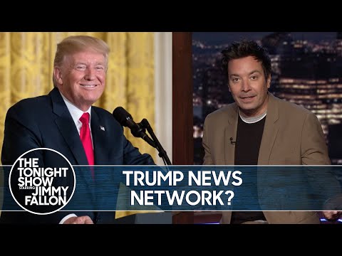 特朗普想用自己的網絡毀掉福克斯新聞｜今夜秀場 (Trump Wants to Wreck Fox News with His Own Network | The Tonight Show)