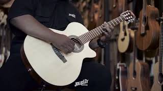 Video thumbnail for Review Cort CEC1 OP Classical Electric with Trusroad by 86 Guitar chanel