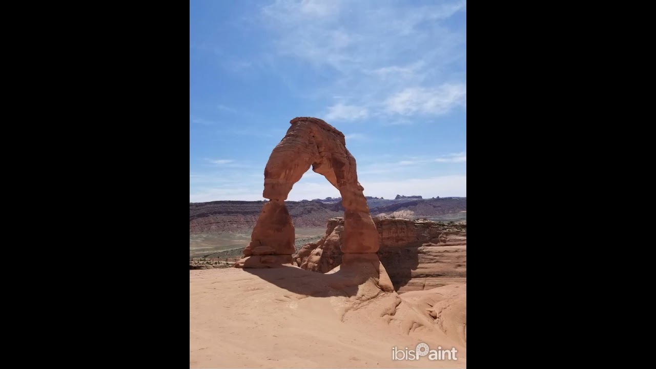 Friendly Golem Based off Real Landscape Picture