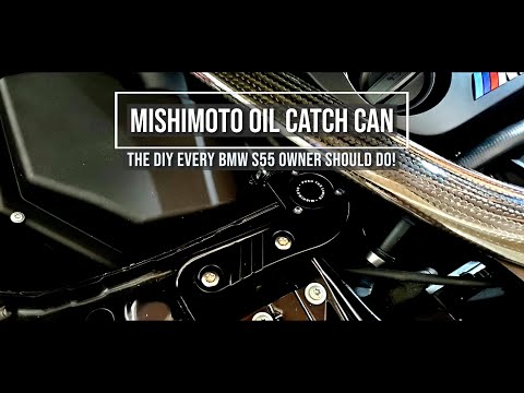 The upgrade EVERY BMW F8X owner should do - The Mishimoto oil catch can with full DIY install!