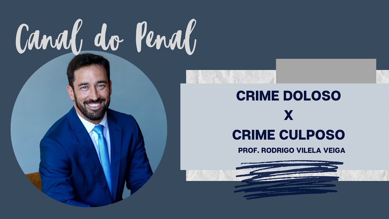 Crime doloso x Crime Culposo - Art. 18 do Código Penal