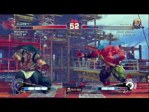 SSF4: Wildcat815 (Hakan) vs. KEIKE DESORA (Gouken)