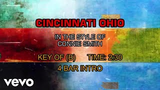 Connie Smith - Cincinnati, Ohio (Karaoke)