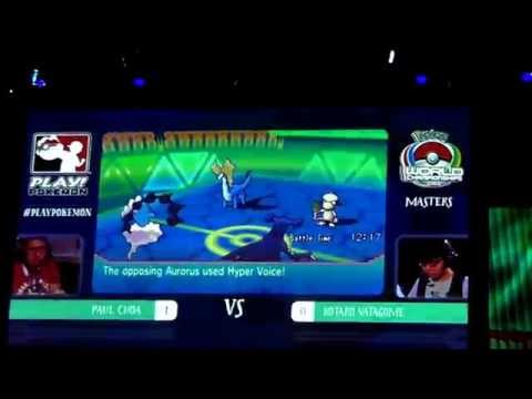 Pokemon World Championships 2015 VGC Masters Day 1 Paul Chua (US) vs Kotaro Natagome (JP) Round 1/2