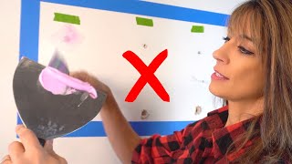 3 BEST Ways To Fix Drywall Holes + Why You NEVER Do This!