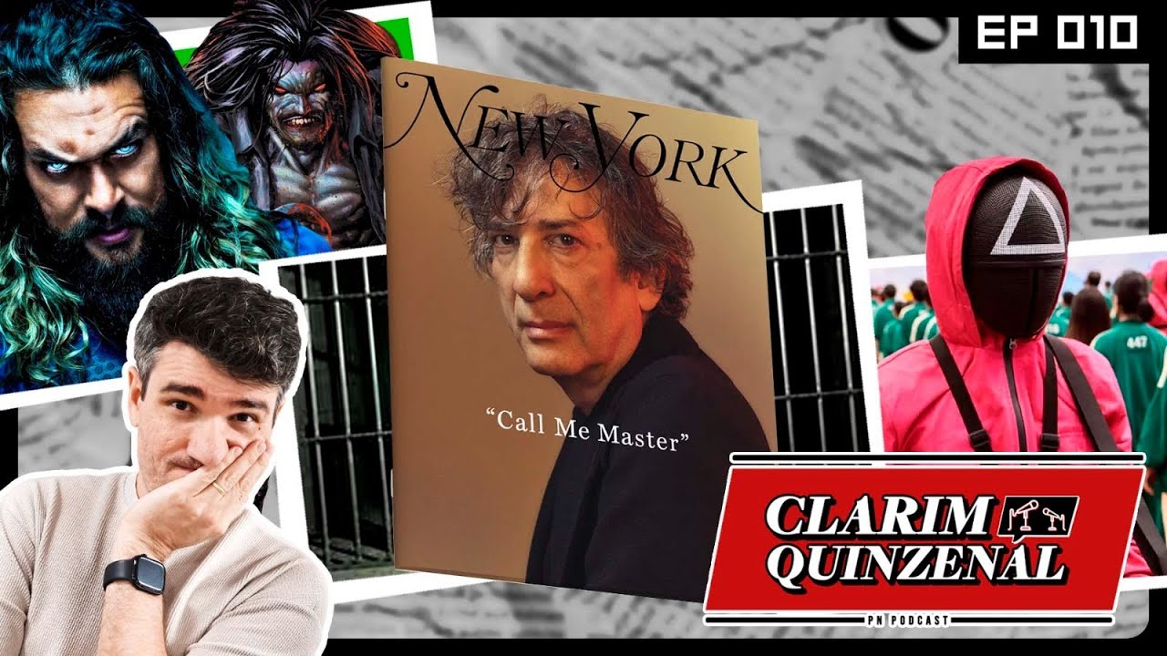 O Caso NEIL GAIMAN + Jason Momoa como LOBO + O que achamos de ROUND 6  | CQ 10