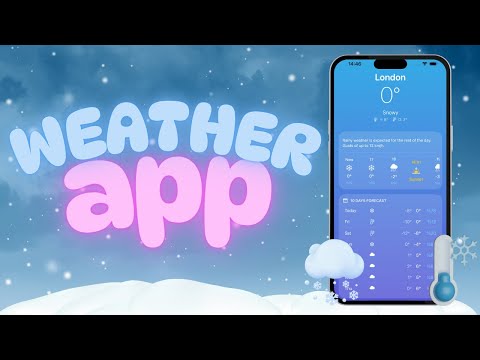 Build a Stunning Weather App Interface with SwiftUI! 🌤️