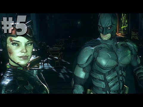 BATMAN ARKHAM KNIGHT Gameplay Walkthrough Part 5: Catwoman, Kidnap Vehicle, FireFly [Max Settings]