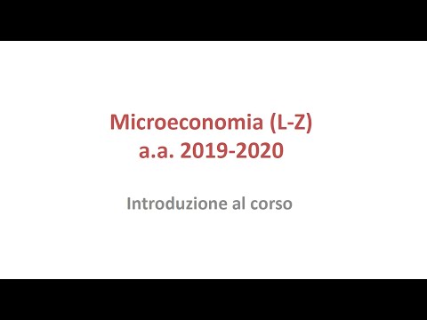 , title : 'Microeconomia L-Z (Lezione 1)'