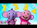 Tick Tick Numbers Song Çocuklar Için Eğitici Videolar Learn Numbers Kent The Elephant Turkish