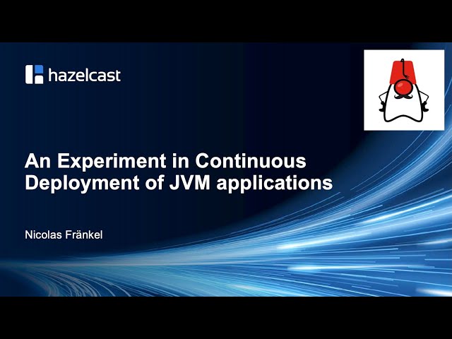 An Experiment in Continuous Deployment of JVM applications