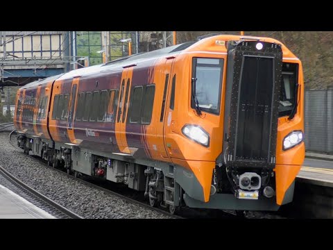 West Midlands Railway Class 196s - 196005 & 196107 At Smethwick Galton Bridge - 15th March 2023