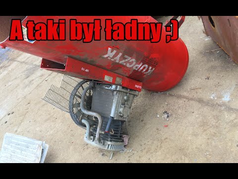 Kompresor Kupczyk: baniak 500l, pompa B7900B -  całkiem nowy sprzęt jak na standardy złomowe :)