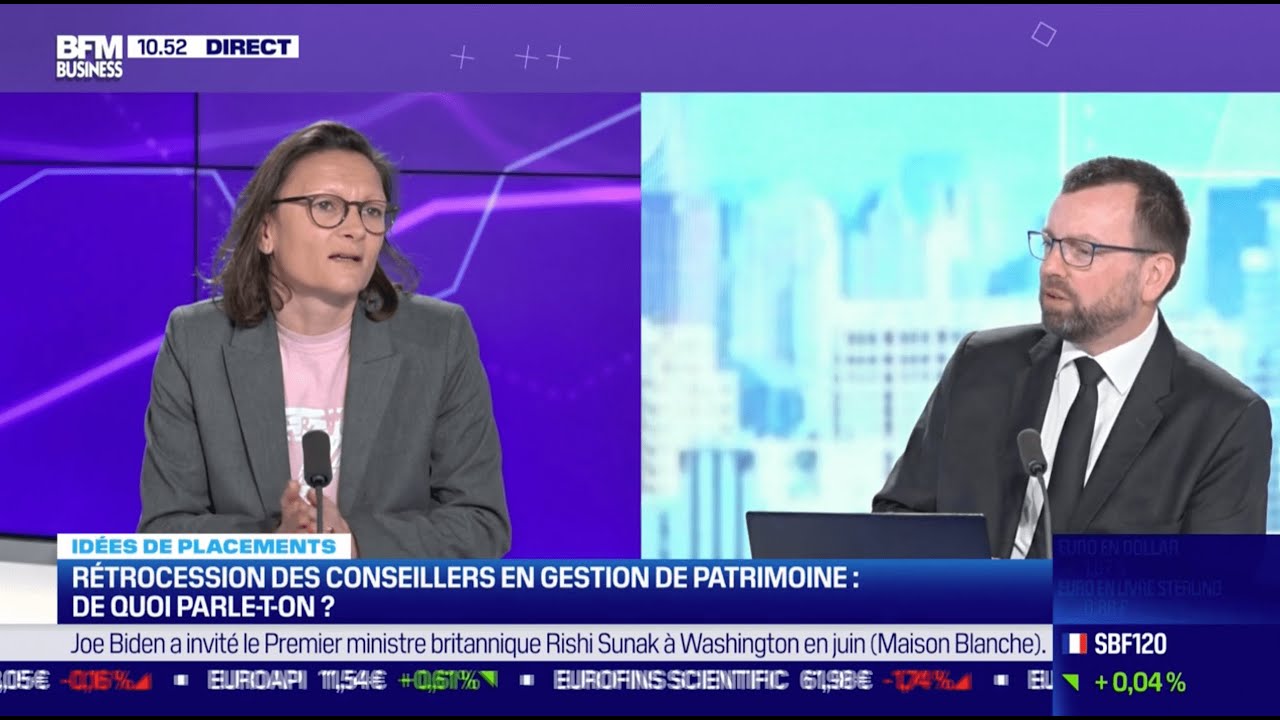 Géraldine Métifeux | Rétrocession des conseillers en gestion de patrimoine