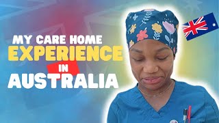 MY AUSTRALIA AGED CARE EXPERIENCE AS A REGISTERED NURSE