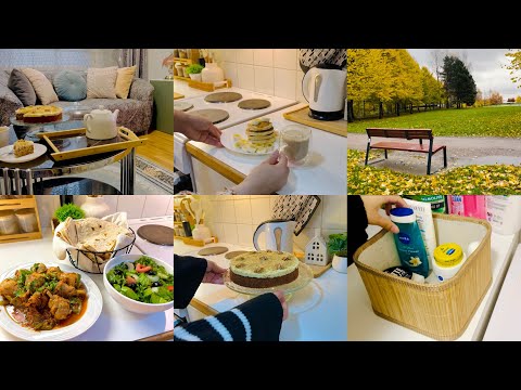 Daily Life in Finland | Slow Living Silent Vlog, Cozy Cooking & Baking