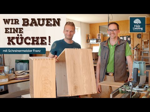 Massivholz Schubladen mit Zinkenverbindung bauen | Die Holz-Liebling Küchen Doku Teil 1