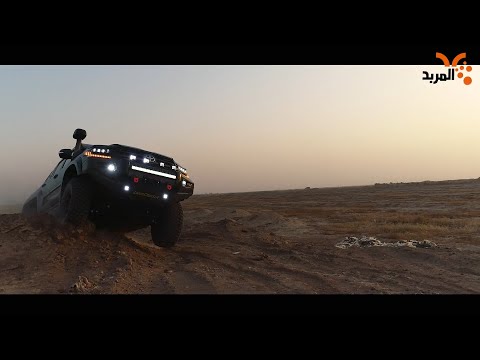 شاهد بالفيديو.. صنع في البصرة ... لاندكروزر بيك اب بـــــ6 اطارات #4WHEEL