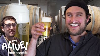 Brad Makes Beer | It's Alive | Bon Appétit