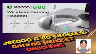 IT'S TIME - Jeecoo G80 Wireless Headset Unboxing