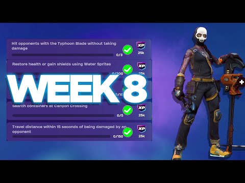 How To Complete Week 8 Quests in Fortnite Chapter 6 Season 1