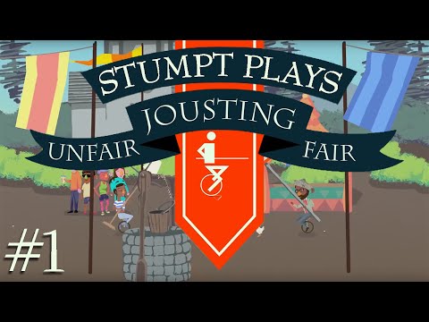 Stumpt Plays - Unfair Jousting Fair - #1 - Squeaky Hammer Battle (Mutliplayer Gameplay)