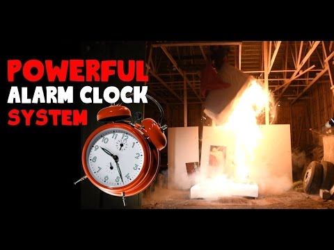 Dynamite ALARM CLOCK!!!