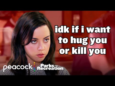 April and her love-hate relationship with women | Parks and Recreation
