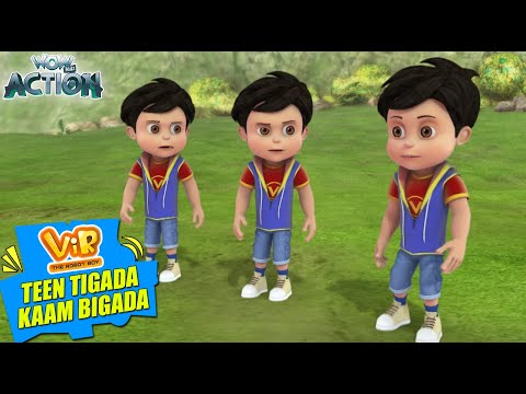 Vir The Robot Boy New Episodes | Teen Tigada Kaam Bigada | Hindi Kahani | Wow Kidz Action | 