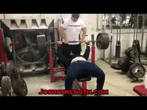 Peter Edgette, 585 Raw Bench Press