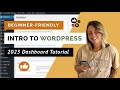 Introduction To The WordPress Dashboard WP Admin Dashboard Tutorial