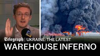 Ukraine attacks warehouses of ‘Russian Amazon’ in revenge strikes | Russia-Ukraine latest war news