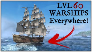 LVL60 for all british three-deckers and reworked colors - Corsaire du Roy mod