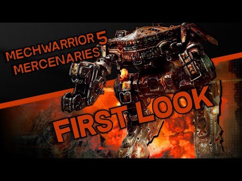 Mechwarrior 5 Mercenaries --  First Look