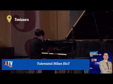 El este Milan Ilici, talentatul bǎiat care cântǎ la pian! 