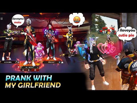 Jealousy Prank On My Girlfriend 🤭 Freefire ❤️ || Gone Emotional 🥺 || Garena Freefire 💔