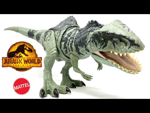 JURASSIC WORLD DOMINION STRIKE ‘N ROAR GIGANOTOSAURUS REVIEW