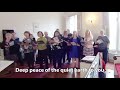 Deep Peace - UUSGU choir (with lyrics)