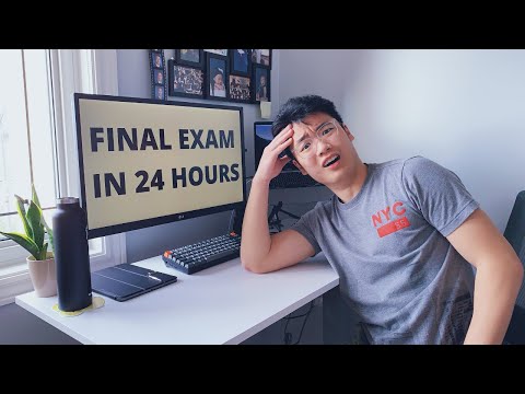 How I Studied for My UofT Final in 24 Hours | UofT Life Science Student