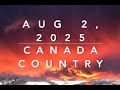 Top 60 Canada Country Chart Aug 2 2025