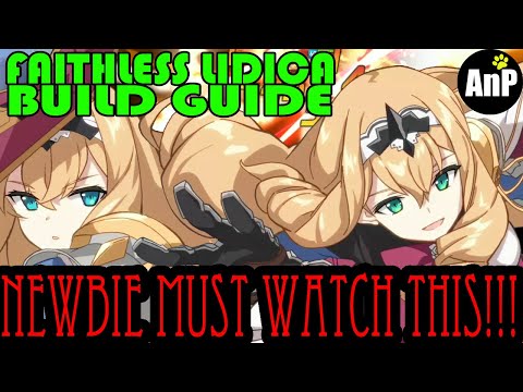 Rekomendasi Build Faithless Lidica | Epic Seven