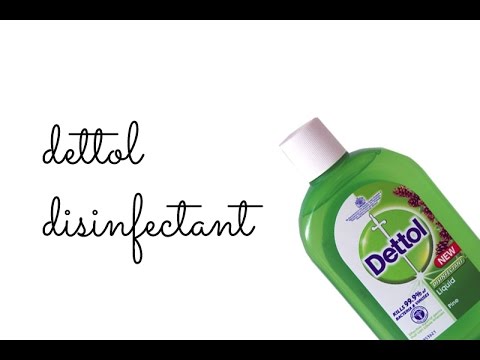Uses of dettol disinfectant