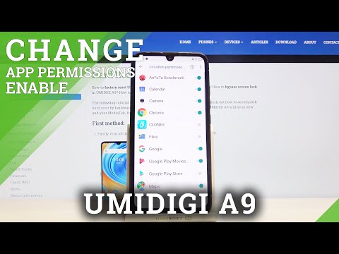 App Permissions List - UMIDIGI A9 & Manage Apps Customizations