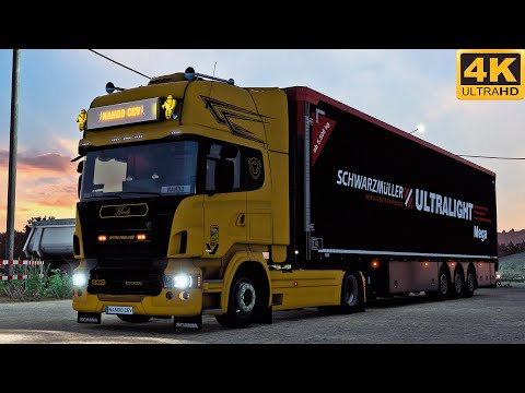 [TS-PC] ETS2 4K | POMEZANIA EA | SCANIA R480 | BIAŁA GÓRA - GROBELNO