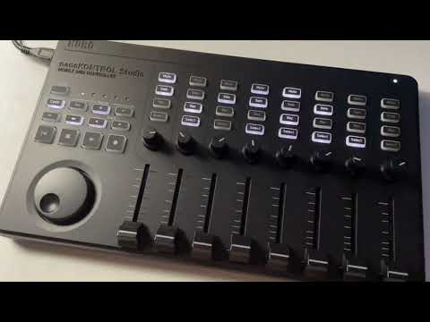 KORG nanoKONTROL Studio - tutorial/setup for AUM and others in assignable mode (iPad iOS)