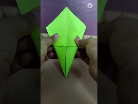 How to make paper ice cream cone.